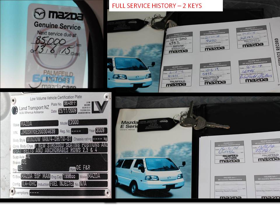 Mazda E2000 2009 for sale in Auckland