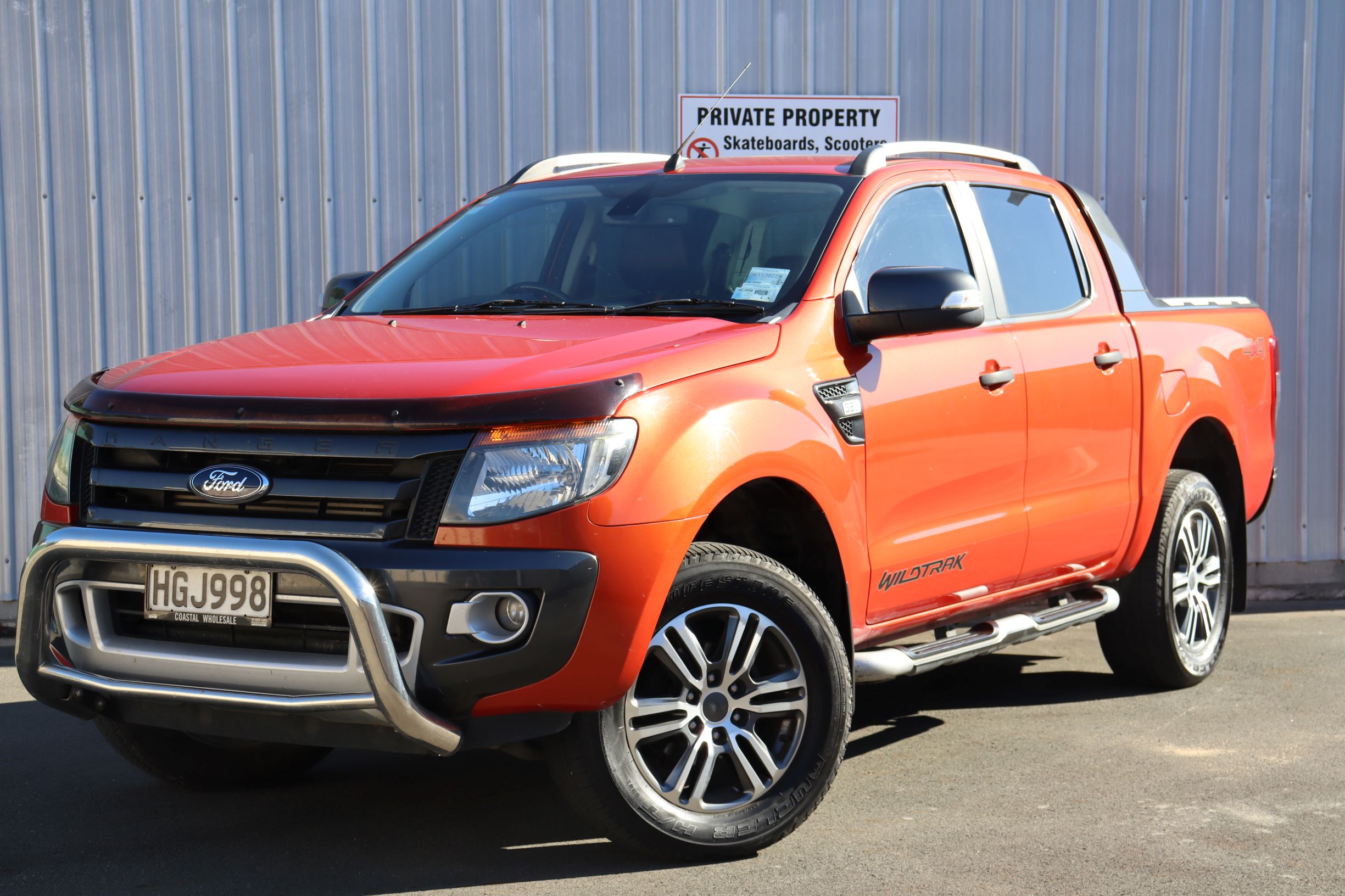 Ford Ranger 4WD WILDTRACK MANUAL 2014 for sale in Auckland