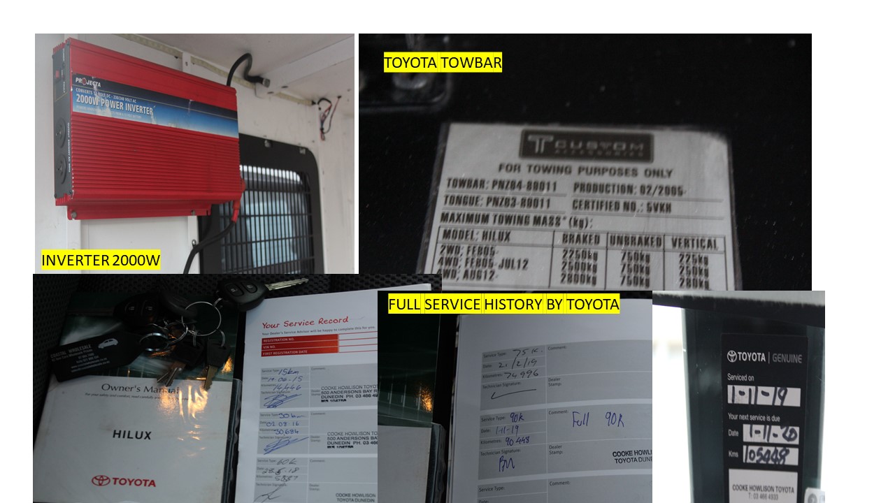 Toyota Hilux 4WD 2014 for sale in Auckland