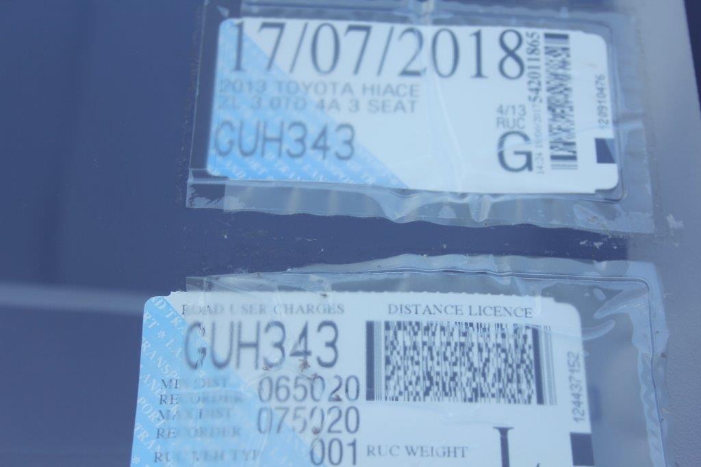 Toyota Hiace ZL AUTO 2013 for sale in Auckland